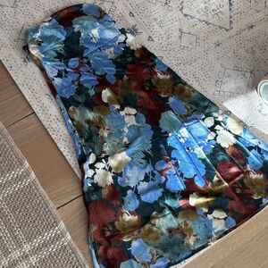 12th Tribe Multicolor Floral Maxi Dress